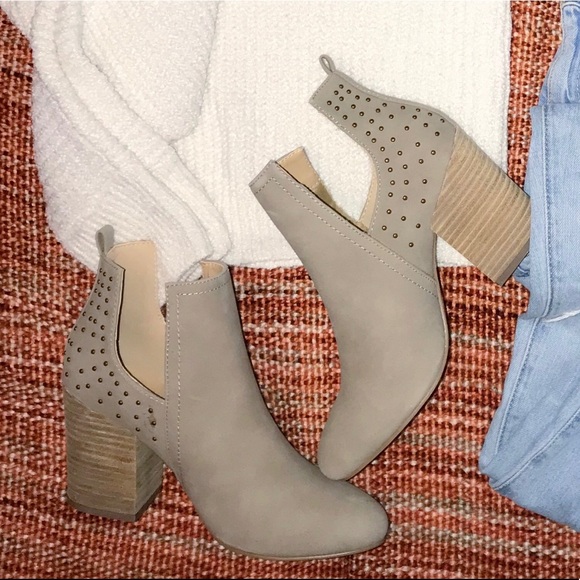 Shoes - Studded Booties